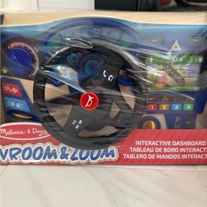 Melissa & Doug Colorful Interactive Steering Toy